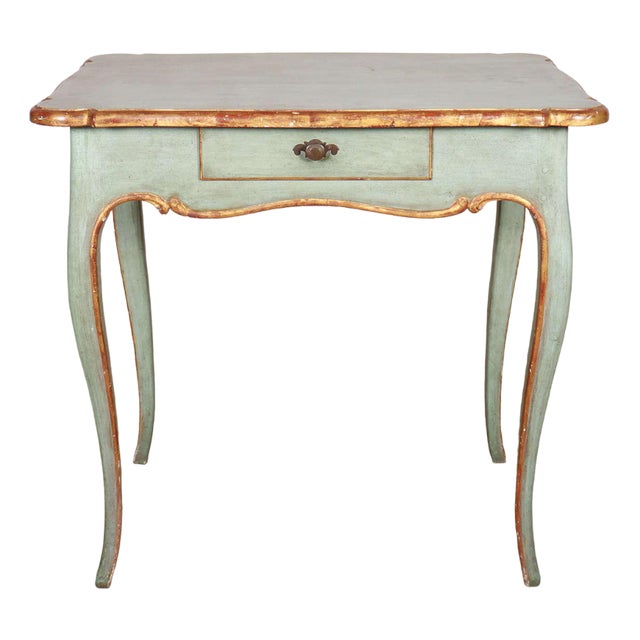 French Painted Side Table, 1920s For Sale