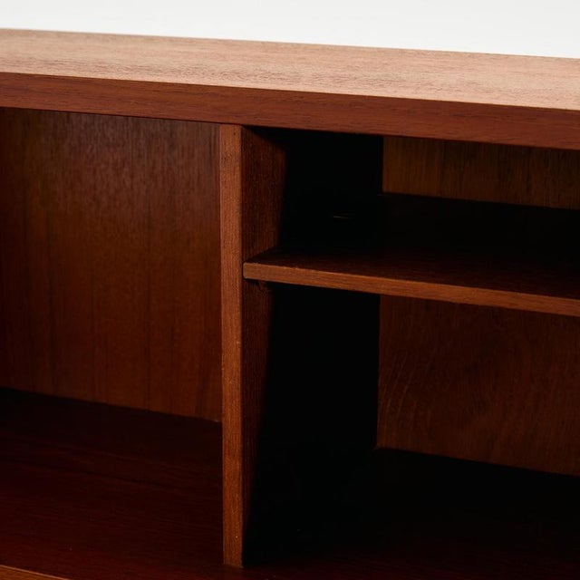 Danish Teak Bureau Desk For Sale - Image 6 of 18