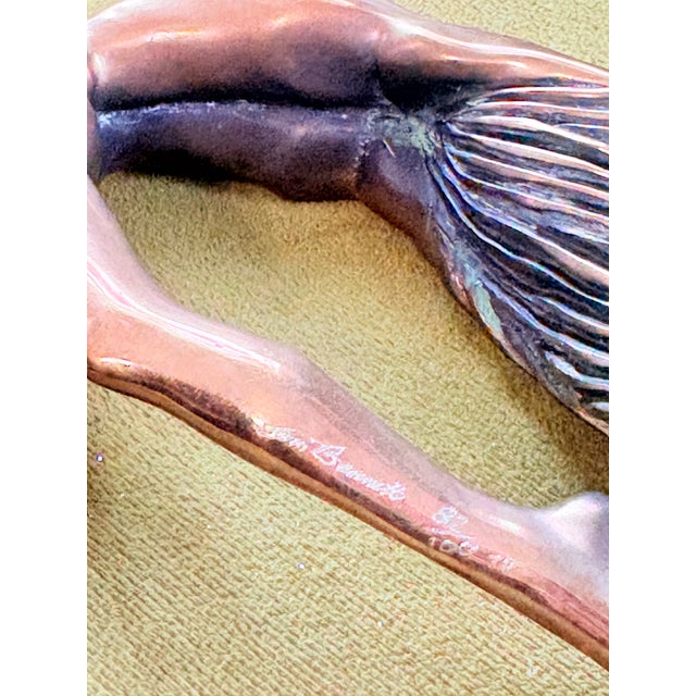 Stunning example of the Bennett Brothers’ sculptures. Vintage 1978 out of a small lot. This gorgeous sculpture is signed...