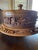 Vintage Carved Wood Cake Stand With Dome Top For Sale - Image 4 of 8