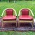 Wood Kent Coffey Horseshoe Lounge Chairs - a Pair For Sale - Image 7 of 11