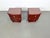 Art Deco Bedside Tables in Wood with Glass Tops, 1930s, Set of 2 For Sale - Image 11 of 12
