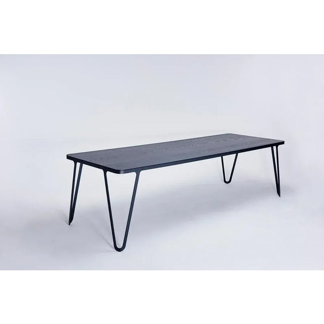 240 Ash Loop Table by Sebastian Scherer For Sale - Image 3 of 9