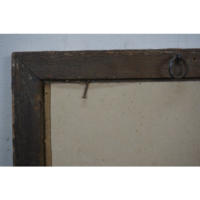 Antique Wwi Ottoman Pasha War Embroidered Military Call for Peace Collage, Framed For Sale - Image 12 of 12