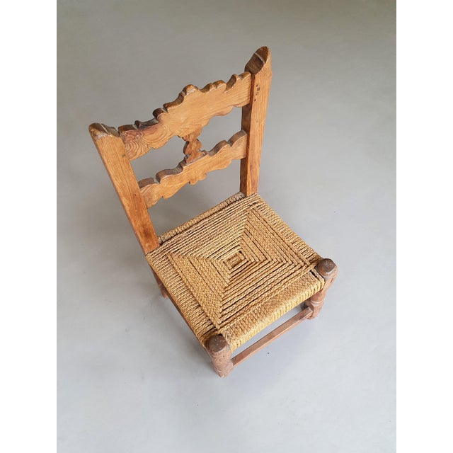 Brutalist Rope Chairs, 1900s, Set of 2 For Sale - Image 9 of 16