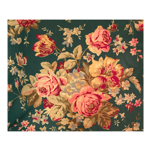1980s Ralph Lauren Vintage Adirondack Floral Home Decor Fabric Ten (10) Yards