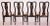 Drexel 1980s Chinoiserie Black Lacquer Dining Chairs in the Style of Drexel- Set of 6 For Sale - Image 4 of 13
