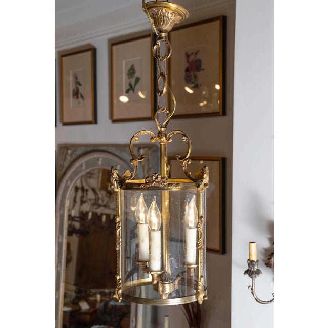 Mid 20th Century French Lantern For Sale In Atlanta - Image 6 of 8