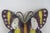Cloisonne Style Metal Butterfly Brooch Pin Purple Yellow Blue Enamel 5197b For Sale - Image 4 of 8