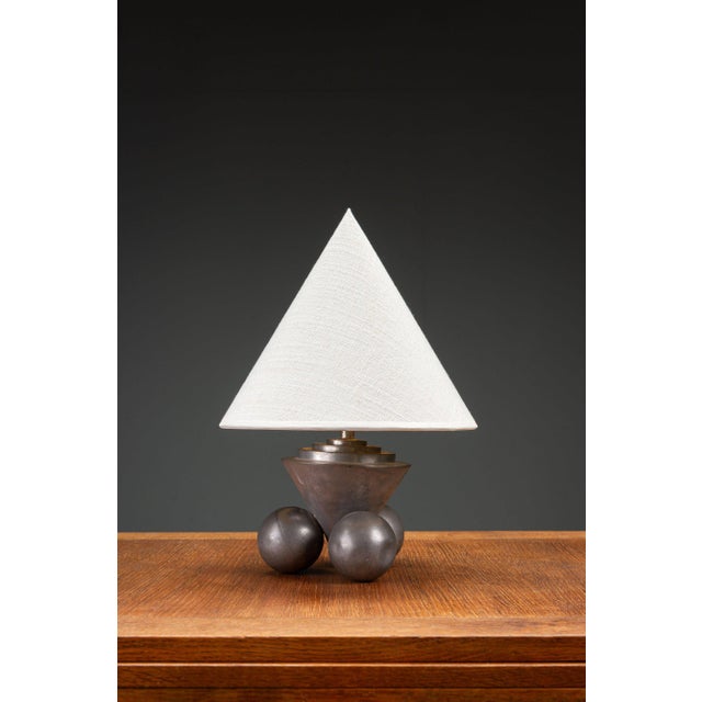 Gero Amsterdam School Table Lamp, 1920s For Sale - Image 11 of 11