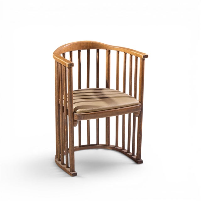 Josef Hoffmann No. 729/2f Bentwood Barrel Chairs - Set of 4 For Sale - Image 10 of 10