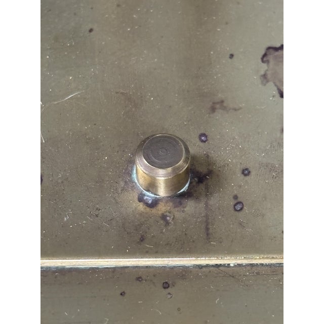 Art Deco Bauhaus Brass Adjustable Floor Lamp in the style of Marcel Breuer, 1980s For Sale - Image 18 of 18