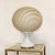 Beige Vintage Italian White and Beige Swirl Murano Glass Globe Table Lamp, 1970s For Sale - Image 8 of 8