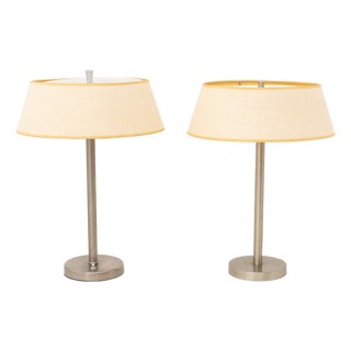 Pair of Nessen Mid-Century Modern Table Lamps For Sale