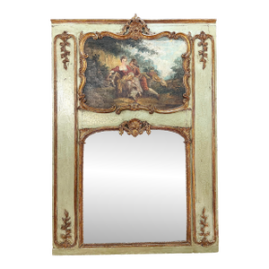 Early 19th. C. French Trumeau Mirror