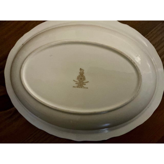 This Royal Doulton Monteigne (H4954) open vegetable dish is a discontinued pattern. The company manufactured in England...