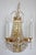 Metal 24 Karat Gilded Brass Lead Crystal Wall Lamps from Palwa, 1960, Set of 2 For Sale - Image 7 of 15