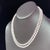2010s Diamond Akoya Pearl 2-Strand Necklace 18k Gold Certified For Sale - Image 5 of 11