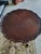 Mahogany tilt top pie table. Brass tilt hardware. Excellent condition. Ball and claw feet. Pie crust tables have scalloped...