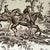 2020s Harwood Toile Du Jouy Hunting Scene Attributed to Cowtan and Tout For Sale - Image 5 of 6