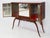 Mid-Century Modern Bar with Slender Legs and Mirrored Interior attributed to Guglielmo Ulrich, Italy, 1952 For Sale - Image 3 of 14