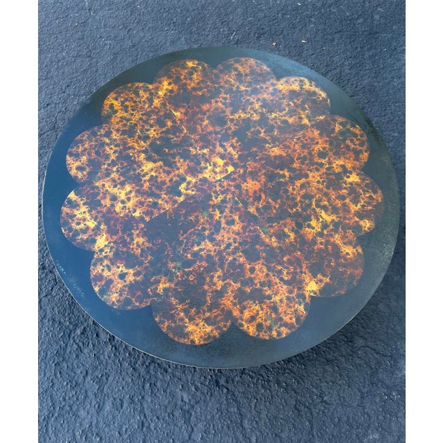 ‘Lotus’ Coffee Table by Theodore Muller & Isabelle Barringer for Kittinger Furniture. This is a gem of a find! A beautiful...