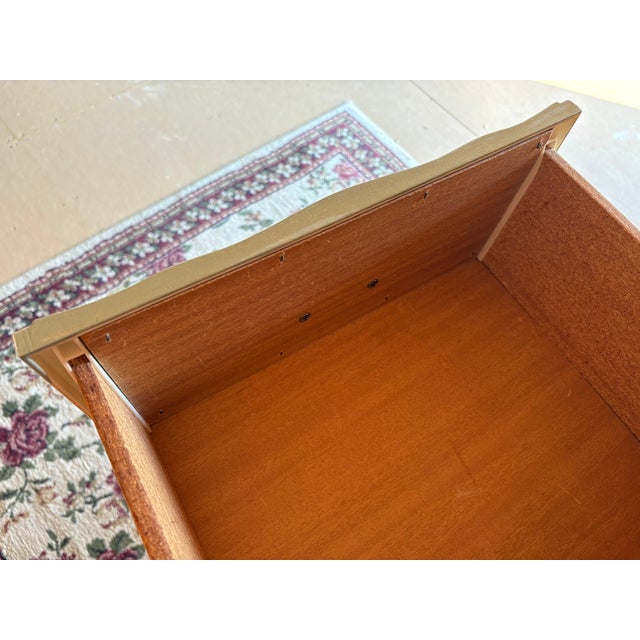 1980s Green French Provincial Lingerie Chest For Sale - Image 9 of 9