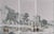 Hand-Painted Indian Mughal Style Panoramic Wallpaper, 3-Panel Set, Unframed For Sale