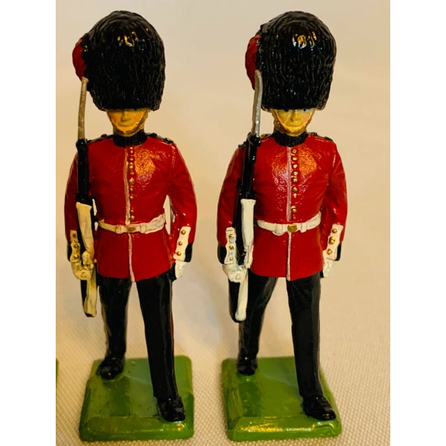 Mid 20th Century Churchill’s Miniature Scots Guards Figures in Original Box, Made in Scotland - Set of 6 For Sale - Image 4 of 13