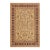 Art Nouveau Tan/Aubergine Wool Rug - 9'0'' X 11'9'' For Sale