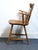 Wood Nichols & Stone Co. Solid Hard Rock Maple Colonial Early American Comb Back Dining Arm Chair For Sale - Image 7 of 11
