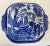 Antique Covered Blue Willow Tureen /Serving Bowl From England - Circa 1900 For Sale In Dallas - Image 6 of 13