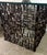 Vintage 1970s Brutalist Welded Steel Maze Table For Sale - Image 9 of 10