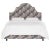 Transitional Halsted Bed in Navy Blush Loiret, Twin For Sale - Image 3 of 6