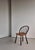 Funkis No. 4157 Spindle Chair in Stained Beechwood by Fritz Hansen, Denmark, 1940s For Sale - Image 12 of 16
