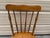 Late 20th Century Set of Four Vintage Bistro Style Solid Maple Spindle Back Dining Chairs For Sale - Image 4 of 10