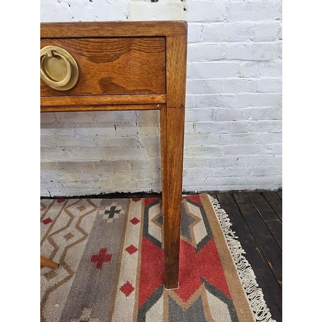 1950s Mid-Century Console Table / Desk by Edward Wormley for Dunbar For Sale - Image 5 of 18