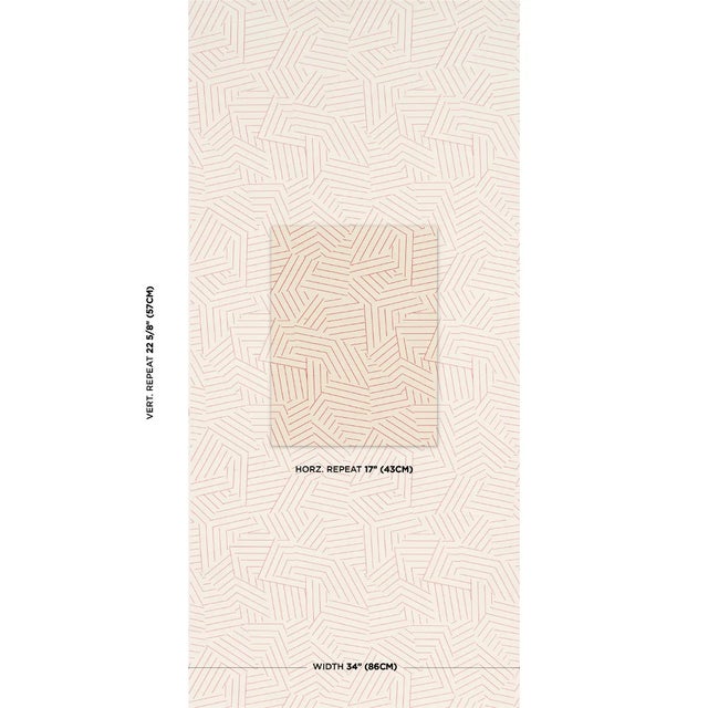 Deconstructed Stripe Sisal wallpaper is a textural take on a beloved Miles Redd pattern. Printed on our Haruki Sisal, this...