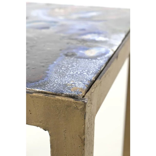 Coffee Table with Arty Table Top For Sale - Image 6 of 8