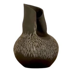 Vintage Boho Signed Studio Pottery Vase