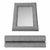 Large Vintage Stone Mirror and Wall Console For Sale - Image 4 of 5