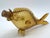 1960s Orvieto Crackle Glass Fish Decanter For Sale - Image 5 of 5