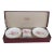 Aynsley England Bone China 3pc Boxed Set Pink Carnation Motif Gold Trim 4955b For Sale