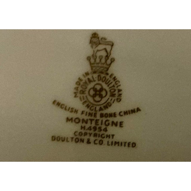 Ceramic Royal Doulton’s Monteigne Serving Dish For Sale - Image 7 of 11