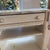 Ivory Vintage Painted Cream Nightstand/Side Table With Drawer & Open Storage For Sale - Image 8 of 11