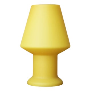 Yellow Table Lamp from Vetri Murano, 1970s For Sale