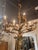 Early 20th Century Italian Rococo Gilt Iron Chandeliers For Sale - Image 5 of 6
