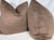 Transitional Kravet "Alpaca Drift" in Umber 22" Pillows-a Pair For Sale - Image 3 of 3