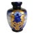 1900s English Royal Staffordshire Flow-Blue Ironstone Vase "Irene" Pattern For Sale