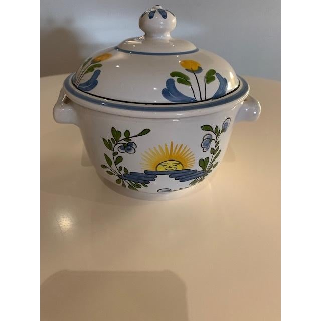 French Country French Country Pierre Deux Mini Ceramic Tureens - 20 pcs For Sale - Image 3 of 6